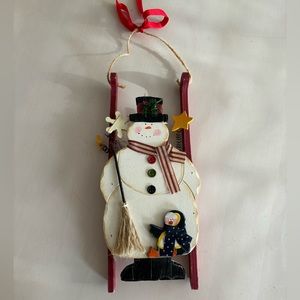 Snowman Christmas Wall Decor